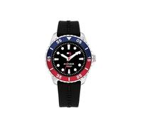 Tommy Hilfiger Montre à Mouvement à Quartz Trois Aiguilles pour la Jeunesse avec Bracelet en Acier Inoxydable ou en Silicone