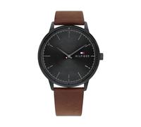 Tommy Hilfiger Montre Analogique à Quartz pour Homme avec Bracelet en Cuir Marron - 1791876