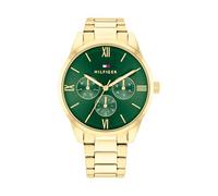 Tommy Hilfiger Montre Analogique Multifunction à Quartz pour Femme avec Bracelet en Acier Inoxydable doré - 1782746