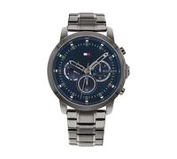 Tommy Hilfiger Montre Analogique Multifunction à Quartz pour Homme avec Bracelet en Acier Inoxydable Gris Acier - 1791796