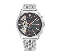 Tommy Hilfiger Baker 1710646 - Homme - Analogique - Quartz - Stainless steel - Verre minéral