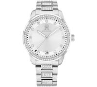 Tommy Hilfiger Montre Argent Analogique Femmes Th85 Crystals 1782757