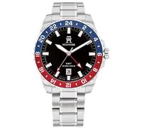 Tommy Hilfiger Montre Argent Analogique Hommes Th85 Gmt 1792131