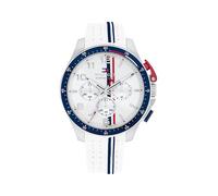 Tommy Hilfiger Montre Chronographe à Quartz pour Homme avec Bracelet en Silicone