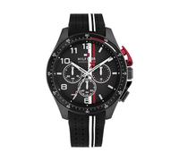 Tommy Hilfiger Montre Chronographe à Quartz pour Homme avec Bracelet en Silicone