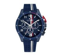 Tommy Hilfiger Montre Chronographe à Quartz pour Homme avec Bracelet en Silicone