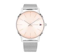 Tommy Hilfiger Montre Femme 40mm Quartz - Cadran Blush Sunray, Bracelet Maille Acier Inoxydable - 1782244