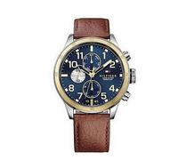 Tommy Hilfiger Montre Marron Multi-Cadrans Hommes Trent 1791137 Argenté