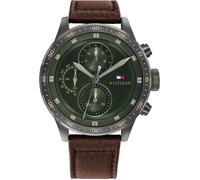Tommy Hilfiger-Montre Multi-Cadrans pour Hommes à movement Quartz en Cuir - 1791809