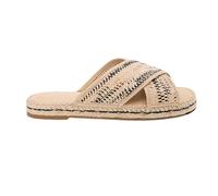Tommy Hilfiger - Mule Espadrille en Raphia - Femme - Chaussures - Beige - Taille: 39 EU