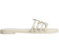 Tommy Hilfiger Mule plate Th Script FW0FW09368 pour femme, beige, pointure 39