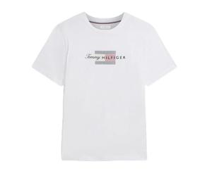 Tommy Hilfiger Mw0mw43226 Script Flag Regular Tee Ybr M EU