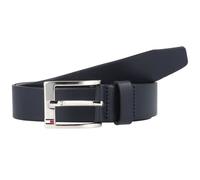 Tommy Hilfiger New Aly Ceinture Cuir véritable 90 cm bleu