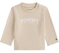 Tommy Hilfiger Newborn MONOTYPE Logo Tee L/S KN0KN02147 Beige (Gulf Sand) 24 Month