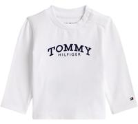 Tommy Hilfiger Newborn MONOTYPE Logo Tee L/S KN0KN02147 White (White) 12 Month