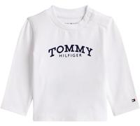 Tommy Hilfiger Newborn MONOTYPE Logo Tee L/S KN0KN02147 White (White) 9 Month