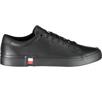 TOMMY HILFIGER NOIR CHAUSSURES DE SPORT HOMMES : Couleur - Noir, Taille - 40 Taille : 40 Couleur : Noir
