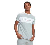 Tommy Hilfiger Original Logo Flag T-Shirt - Grey Heather X Large