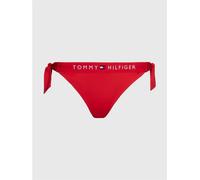 Tommy Hilfiger Original Side Tie Cheeky Bikini Bottoms Rouge primaire 12 (M) Female