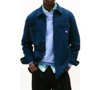 Tommy Hilfiger Oversized Fit Herringbone Twill Overshirt Dark Night Navy Taille: S | Vestes Outlet | Homme | Le Noir