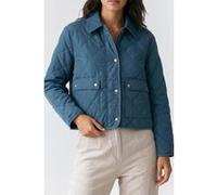 Tommy Hilfiger Padded Flag Quilted Jacket Cyclone Haze Taille: S | Vestes Outlet | Femme