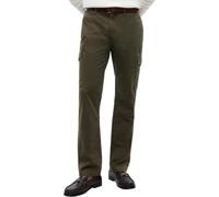 Tommy Hilfiger Pantalon Cargo Homme Denton Twill avec Poches, Vert (Dark Greenery), 36W/36L