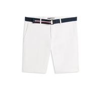 Tommy Hilfiger Denton 9.5" Ess Twill W/Belt Mw0mw42349 Autres Shorts, White (Th Optic White), 34W Homme