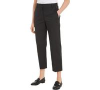 Tommy Hilfiger Pantalon Chino Femme Slim Fit, Noir (Black), 32