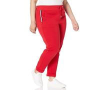 Tommy Hilfiger Pantalon de Jogging Doux et Confortable pour Femme, écarlate, 1X