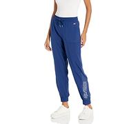 Tommy Hilfiger Pantalon de Jogging Performance à Coupe décontractée pour Femme, Bleu foncé, Taille XL
