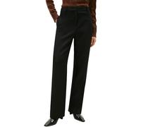 Tommy Hilfiger Pantalon Femme Punto Relaxed Straight Fit, Noir (Black), 40