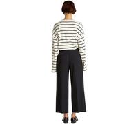 Tommy Hilfiger Pantalon Femme Wide Leg Crop Coupe 7/8, Noir (Black), 44W