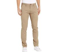 Tommy Hilfiger Pantalon Homme Core Bleecker 1985 Pima Cotton Chino, Beige (Batique Khaki), 31W / 32L