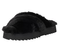 Tommy Hilfiger Femme Premium Strap Home Slipper FW0FW07330 Chaussons, Noir (Black), 38 EU