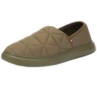 Tommy Hilfiger Pantoufles Hilfiger Warm Hybrid Homeslipper Fm0fm04772 pour homme, Vert kaki, 42 EU