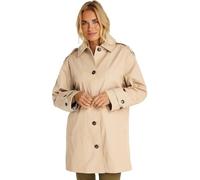 Tommy Hilfiger Parka Femme Cotton Hood Trench-Coat, Beige (Beige), 46