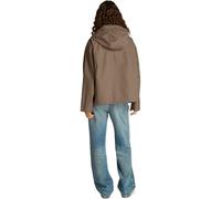 Tommy Hilfiger Parka Femme Cotton Nylon Short avec Capuche, Marron (Tundra Brown), 38