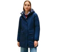 Tommy Hilfiger Parka Femme Padded Nylon avec Capuche, Bleu (Dark Night Navy), XXL