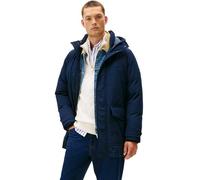 Tommy Hilfiger Parka Homme Rockie Down avec Capuche, Bleu (Desert Sky), XL