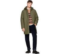Tommy Hilfiger Parka Homme Tech Padded Parka avec Capuche, Multicolore (Army Green), 3XL