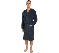 Tommy Hilfiger Peignoir de Bain Homme Col Tissu Éponge, Bleu (Navy Blazer), S