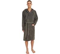 Tommy Hilfiger Peignoir de Bain Homme Col Tissu Éponge, Vert (Magnet), XL