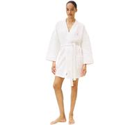 Tommy Hilfiger Peignoir Femme Gift Quilted Robe Court, Ivoire (Ivory), XL