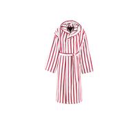 TOMMY HILFIGER Peignoir long 'CAP COD' rouge / blanc, Taille M