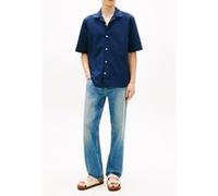 Tommy Hilfiger Performance Seersuck Carbon Navy/black Stripe Taille: M | Casual chemises Outlet | Homme | Bleu