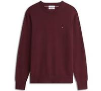 Tommy Hilfiger Pima Cotton Cashmere Sweater Burgundy Taille: L | Pulls Outlet | Homme | Marron