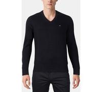 Tommy Hilfiger Regular Fit Sweater With Stretch In Black Taille: XXL | Pulls Outlet | Homme | Le Noir