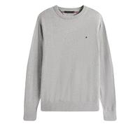 Tommy Hilfiger - Pima Org Ctn Cashmere Crew Neck - Homme - Pulls - Gris - Taille: M
