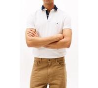 Tommy Hilfiger Pique Grafic Collar Polo Ecru Taille: S | Polos Outlet | Homme | Marron