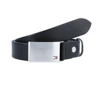 Tommy Hilfiger Ceinture Homme TH Plaque Belt 3.5 Adj Cuir Noir 85